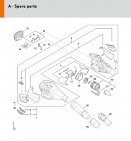 Stihl BGA 160.0 Cordless Blower Spare Parts